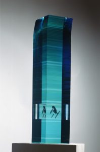 bohumil-elias-sr-inhabitant-1999-painted-and-glued-glass-97-cm-selling-in-our-contemporary-art-glass-gallery-los-angeles