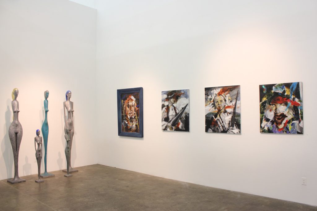 martin sarovec acrylic paintings on canvas, los angeles exhibtion 2015, presented by knupp gallery 