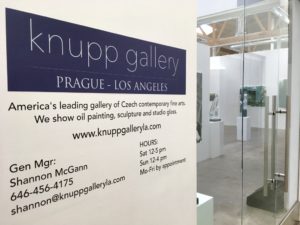 knupp gallery los angeles, contemporary fine art paintings sculpture glass